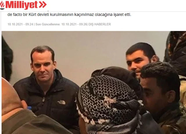 Milliyet: Αναπόφευκτο το κουρδικό κράτος στη Συρία λέει πρέσβης των ΗΠΑ